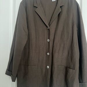 Islander Women's Dark Brown Blazer